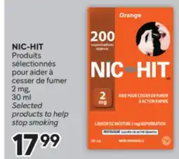 Brunet NIC-HIT Produits sélectionnés pour aider à cesser de fumer offer