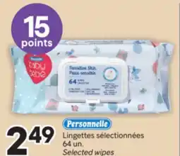 Brunet PERSONNELLE Lingettes sélectionnées offer