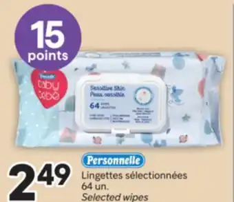 Brunet PERSONNELLE Lingettes sélectionnées offer