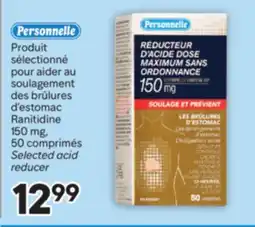 Brunet PERSONNELLE Produit sélectionné pour aider au soulagement des brûlures d'estomac Ranitidine offer