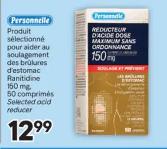 Brunet PERSONNELLE Produit sélectionné pour aider au soulagement des brûlures d'estomac Ranitidine offer