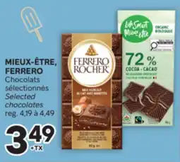 Brunet MIEUX-ÊTRE, FERRERO Chocolats sélectionnés offer