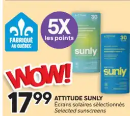 Brunet ATTITUDE SUNLY Écrans solaires sélectionnés offer