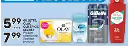 Brunet GILLETTE, OLAY, OLD SPICE, SECRET Produits sélectionnés offer