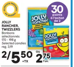 Brunet JOLLY RANCHER, TWIZZLERS Bonbons sélectionnés offer