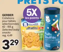 Brunet GERBER Collations pour bébés sélectionnées offer