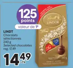 Brunet LINDT Chocolats sélectionnés 240 g offer