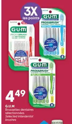 Brunet G.U.M Brossettes dentaires sélectionnées offer