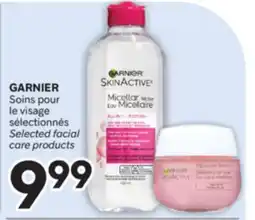Brunet GARNIER Soins pour le visage sélectionnés offer