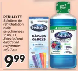 Brunet PEDIALYTE Solutions de réhydratation orale sélectionnées offer