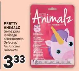 Brunet PRETTY ANIMALZ Soins pour le visage sélectionnés offer