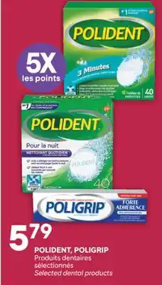 Brunet POLIDENT, POLIGRIP Produits dentaires sélectionnés offer