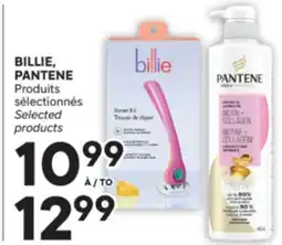 Brunet BILLIE, PANTENE Produits sélectionnés offer