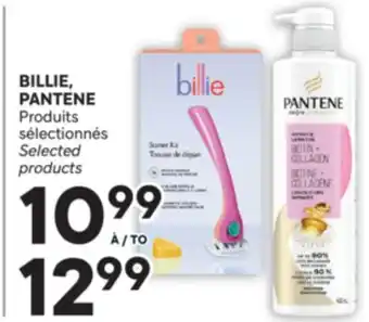 Brunet BILLIE, PANTENE Produits sélectionnés offer