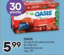 Brunet OASIS Jus de fruits sélectionnés offer