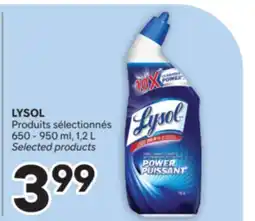 Brunet LYSOL Produits sélectionnés offer