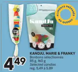 Brunet KANDJU, MARIE & FRANKY Bonbons sélectionnés offer