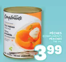 Marché Bonichoix COMPLIMENTS PEACHES offer