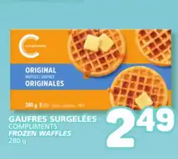 Marché Bonichoix COMPLIMENTS FROZEN WAFFLES offer