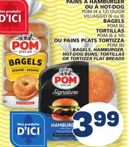 Marché Bonichoix TORTILLAS PAINS PLATS TORTIZZA PAINS-BUNS TORTILLAS TORTIZZA BREADS offer