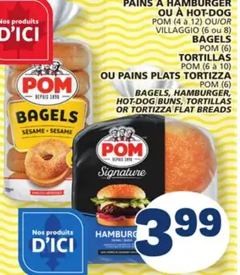 Marché Bonichoix TORTILLAS PAINS PLATS TORTIZZA PAINS-BUNS TORTILLAS TORTIZZA BREADS offer