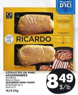 Marché Bonichoix SEASONED PORK CHOPS offer