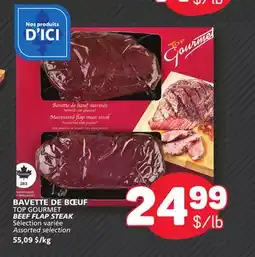 Marché Bonichoix TOP GOURMET BEEF FLAP STEAK offer