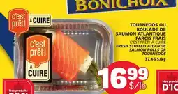 Marché Bonichoix FRESH STUFFED ATLANTIC SALMON ROLLS offer