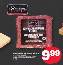 Marché Bonichoix STERLING SILVER HALF-LEAN GROUND BEEF offer
