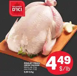 Marché Bonichoix FRESH CHICKEN offer