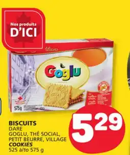Marché Bonichoix DARE GOGLU, THÉ SOCIAL, PETIT BEURRE, VILLAGE COOKIES offer