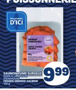 Marché Bonichoix STEAKHOUSE FROZEN SMOKED SALMON offer