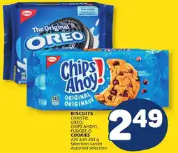 Marché Bonichoix CHRISTIE OREO, CHIPS AHOY!, CHIPS AHOY!, FUDGEE-O COOKIES offer
