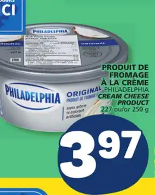 Marché Bonichoix PHILADELPHIA CREAM CHEESE PRODUCT offer