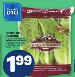 Marché Bonichoix CŒURS DE ROMAINE offer