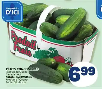Marché Bonichoix SMALL CUCUMBERS offer