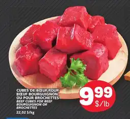 Marché Bonichoix BEEF CUBES FOR BEEF BOURGUIGNON OR OR BOURGUIGNON offer