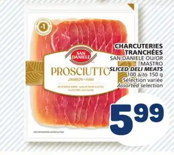Marché Bonichoix SAN DANIELE SLICED DELI MEATS offer