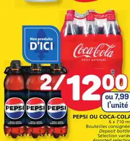 Marché Bonichoix PEPSI OU COCA-COLA offer