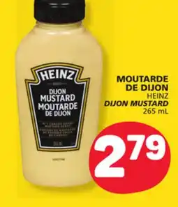 Marché Bonichoix HEINZ DIJON MUSTARD offer
