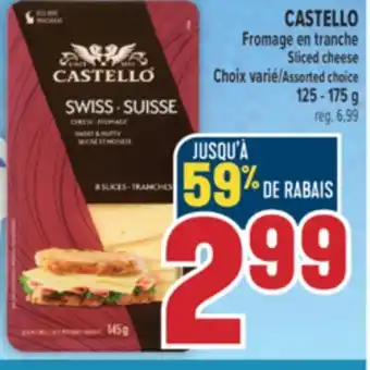 Marché Adonis CASTELLO FROMAGE EN TRANCHE | CASTELLO SLICED CHEESE offer