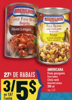 Marché Adonis AMERICANA FÈVES GOURGANES | AMERICANA FAVA BEANS offer