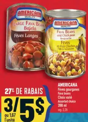 Marché Adonis AMERICANA FÈVES GOURGANES | AMERICANA FAVA BEANS offer