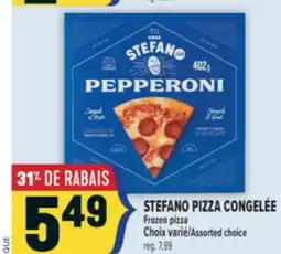 Marché Adonis STEFANO PIZZA CONGELÉE | STEFANO FROZEN PIZZA offer