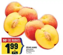 Marché Adonis PÊCHES JAUNES | YELLOW PEACHES offer