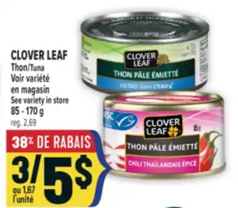 Marché Adonis CLOVER LEAF THON | CLOVER LEAF TUNA offer