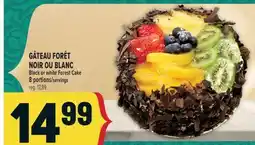 Marché Adonis GÂTEAU FORÊT NOIR OU BLANC | BLACK OR WHITE FOREST CAKE offer