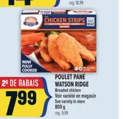 Marché Adonis POULET PANÉ WATSON RIDGE | WATSON RIDGE BREADED CHICKEN offer