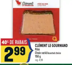 Marché Adonis CLÉMENT LE GOURMAND Pâté offer