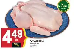 Marché Adonis POULET ENTIER | WHOLE CHICKEN offer